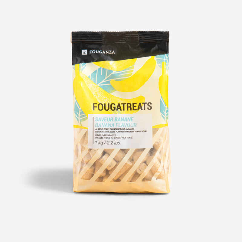 Fougatreats Horse Riding Treats For Horse/Pony 1kg - Banana