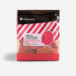 Horse Riding Biscuits For Horse/Pony Fougacrunch 200g - Red Berries