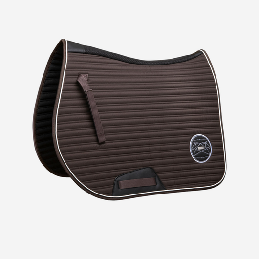 Tapis de selle équitation cheval et poney - 900 marron
