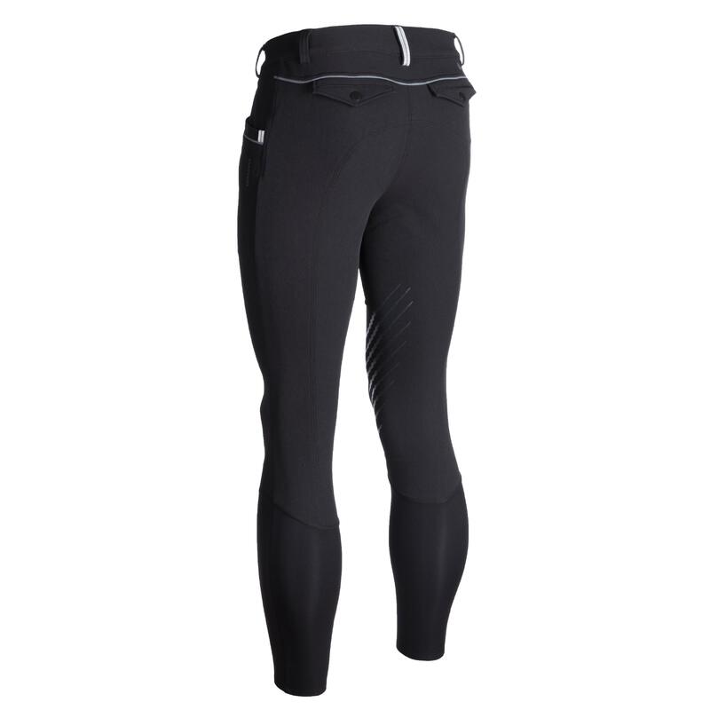 Pantalon Echitaţie Classic 900 Negru Bărbaţi