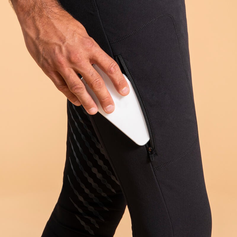Pantalon Echitaţie Classic 900 Negru Bărbaţi