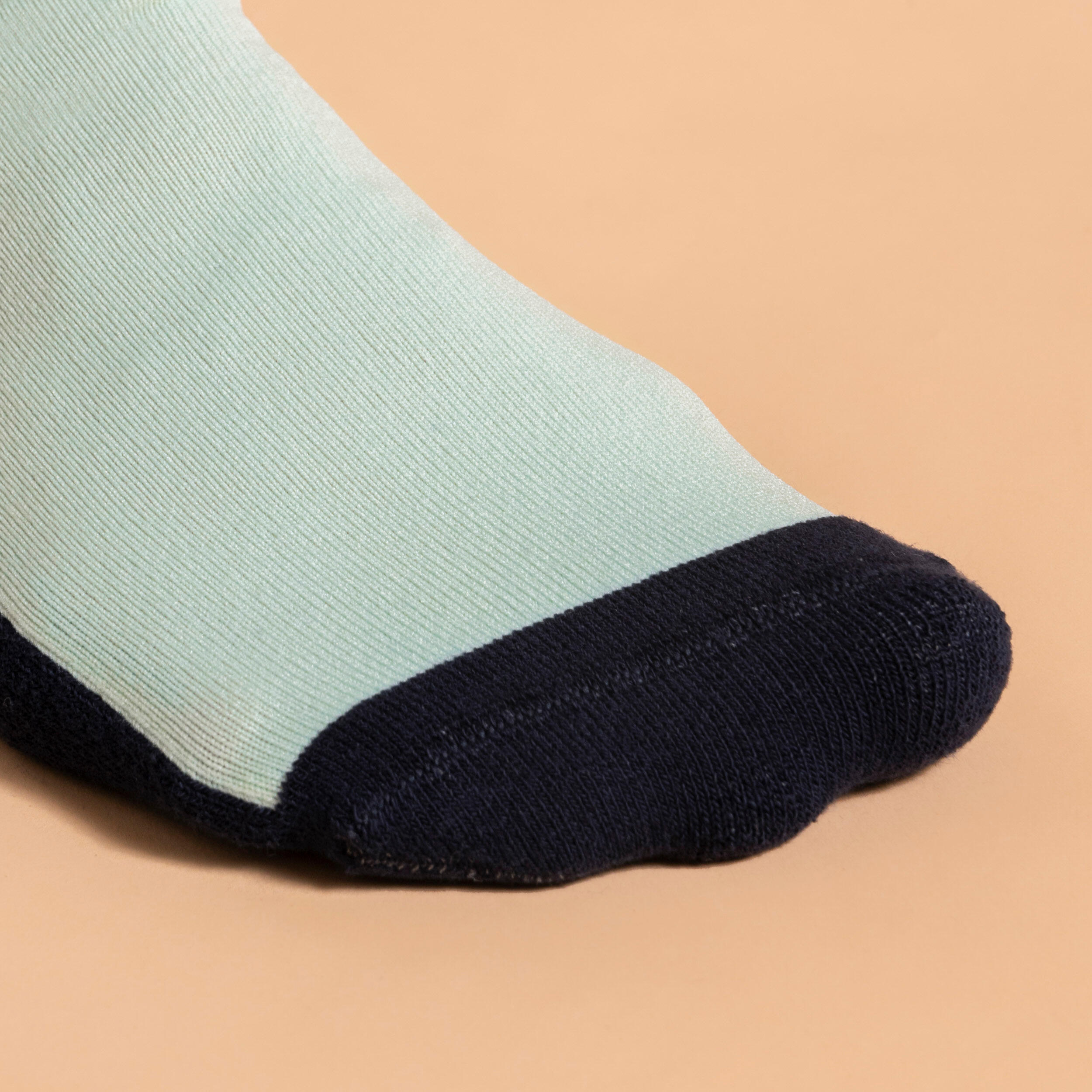 Horse Riding Socks - SKS 100 Green - FOUGANZA