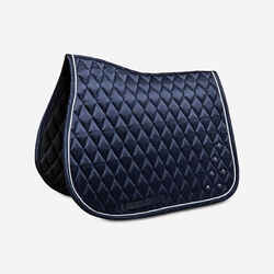 Horse & Pony Saddle Cloth 500 - Navy Rhinestone