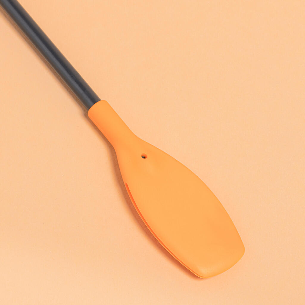 49 cm Horse Riding Crop 140 UNI - Orange/Navy