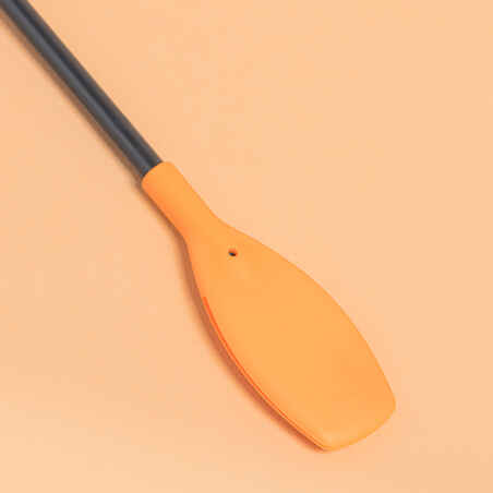 49 cm Horse Riding Crop 140 UNI - Orange/Navy