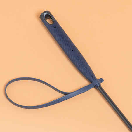 Horse Riding Crop 140 Uni 58 cm - Blue/Grey