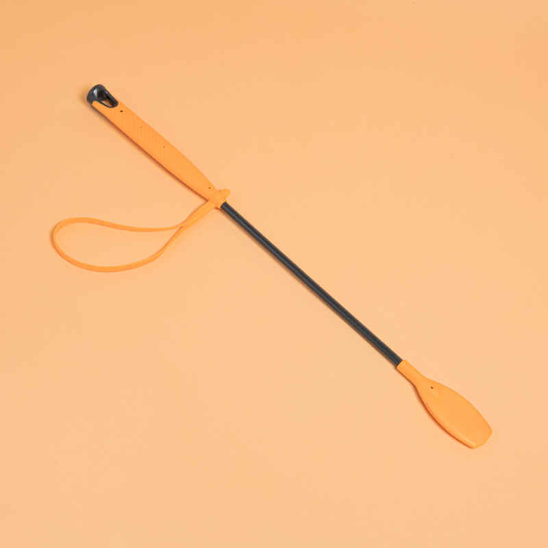 49 cm Horse Riding Crop 140 UNI Orange/Navy Decathlon