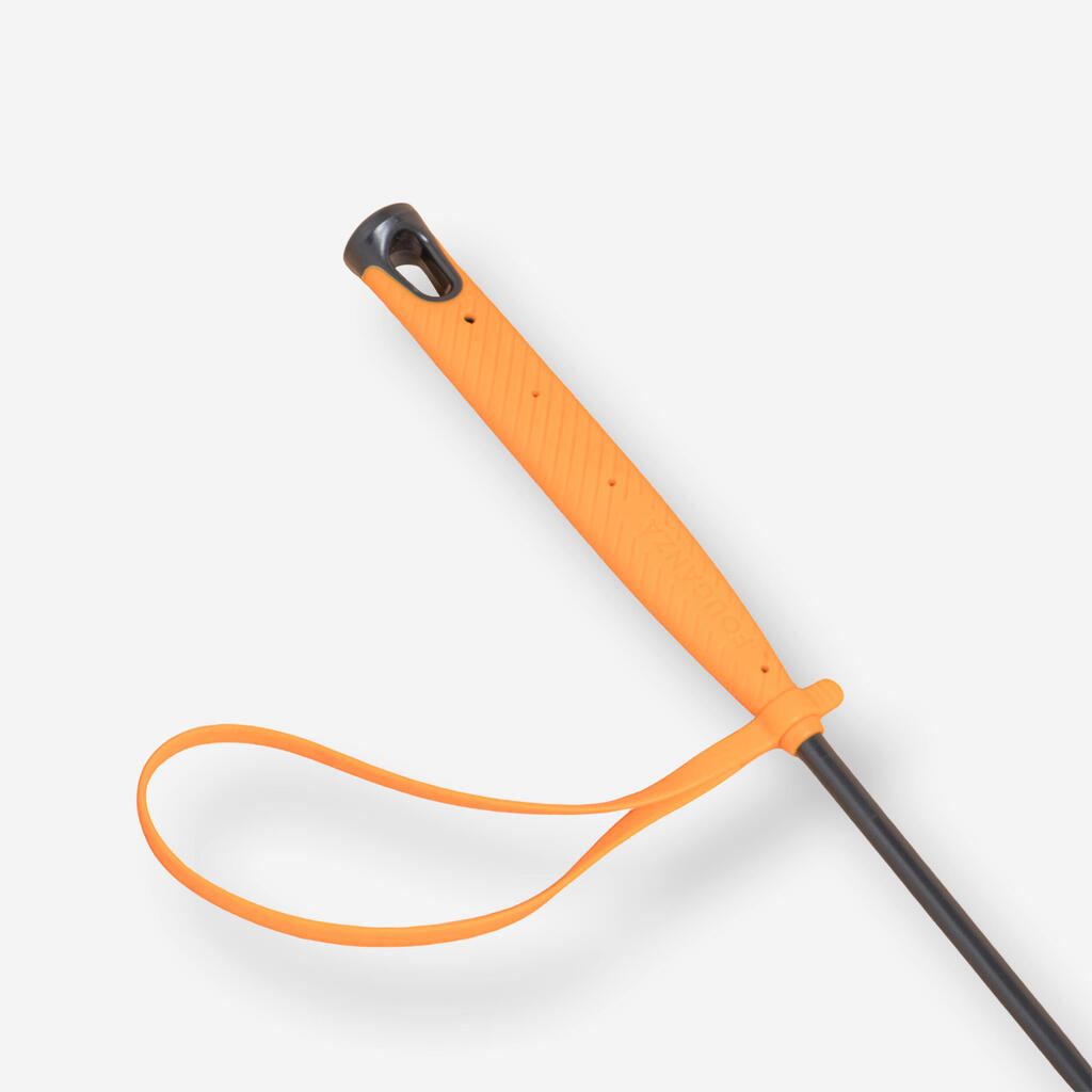 Oranžen in mornarsko moder jahalni bič 140 (49 cm) 