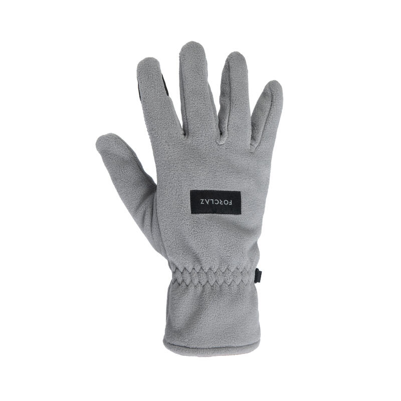 CN TREKKING FLEECE GLOVES 500 GREY