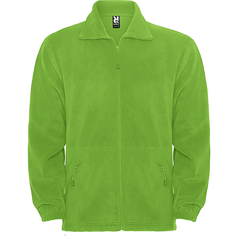 Chaqueta Forro Polar Mujer Montaña Senderismo Roly Oasis Verde