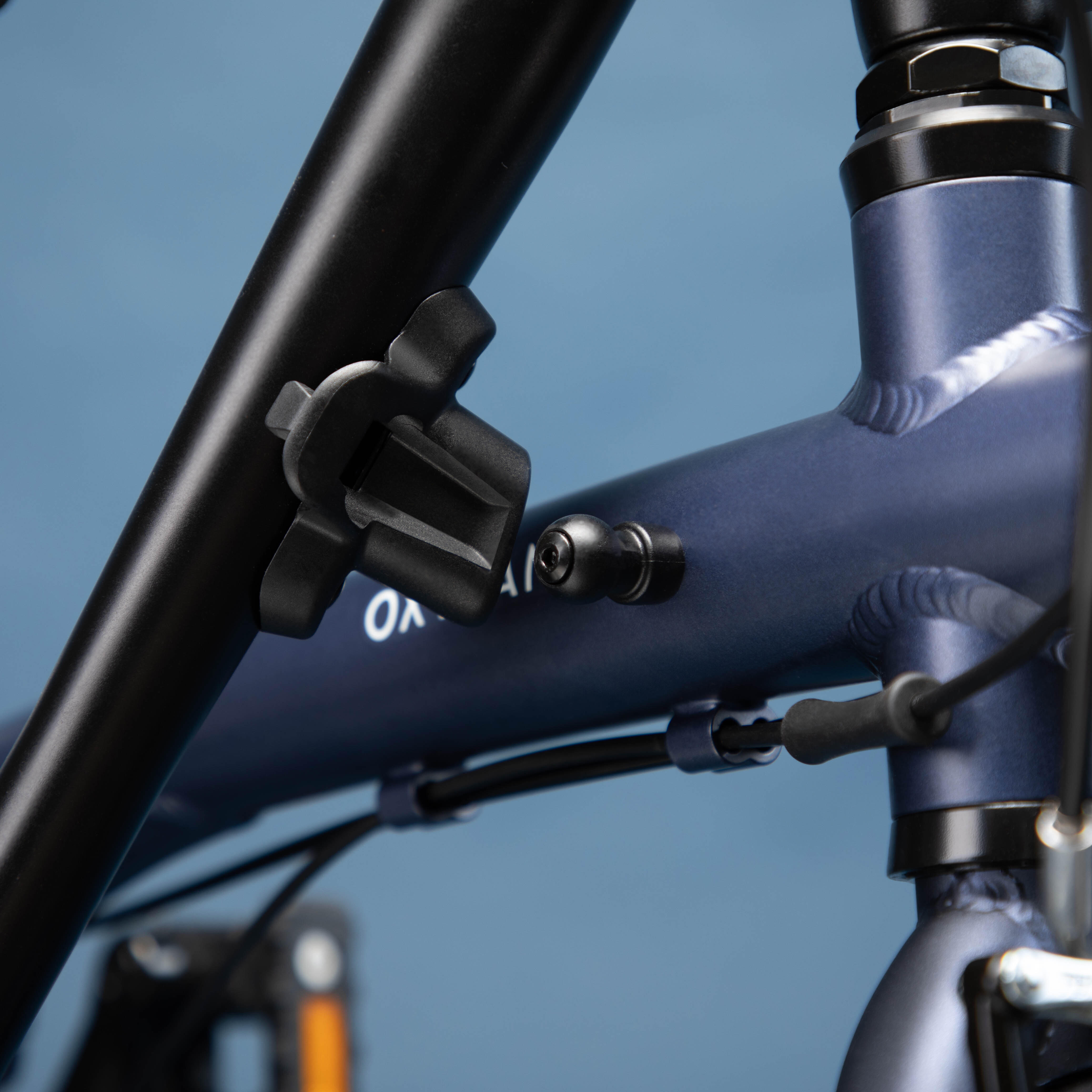 VELO PLIANT TILT 500 BLEU Decathlon