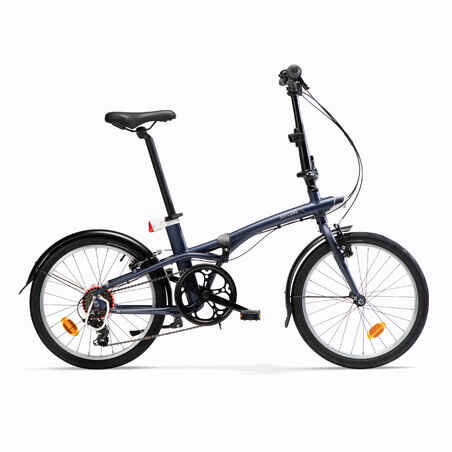 20 Inch FOLDING BIKE btwin 500 - Blue