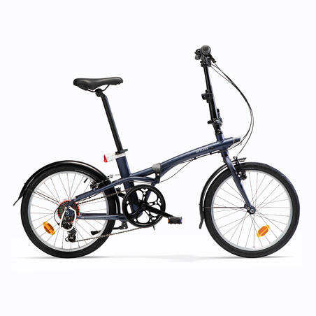 VÉLO PLIANT TILT 500 BLEU