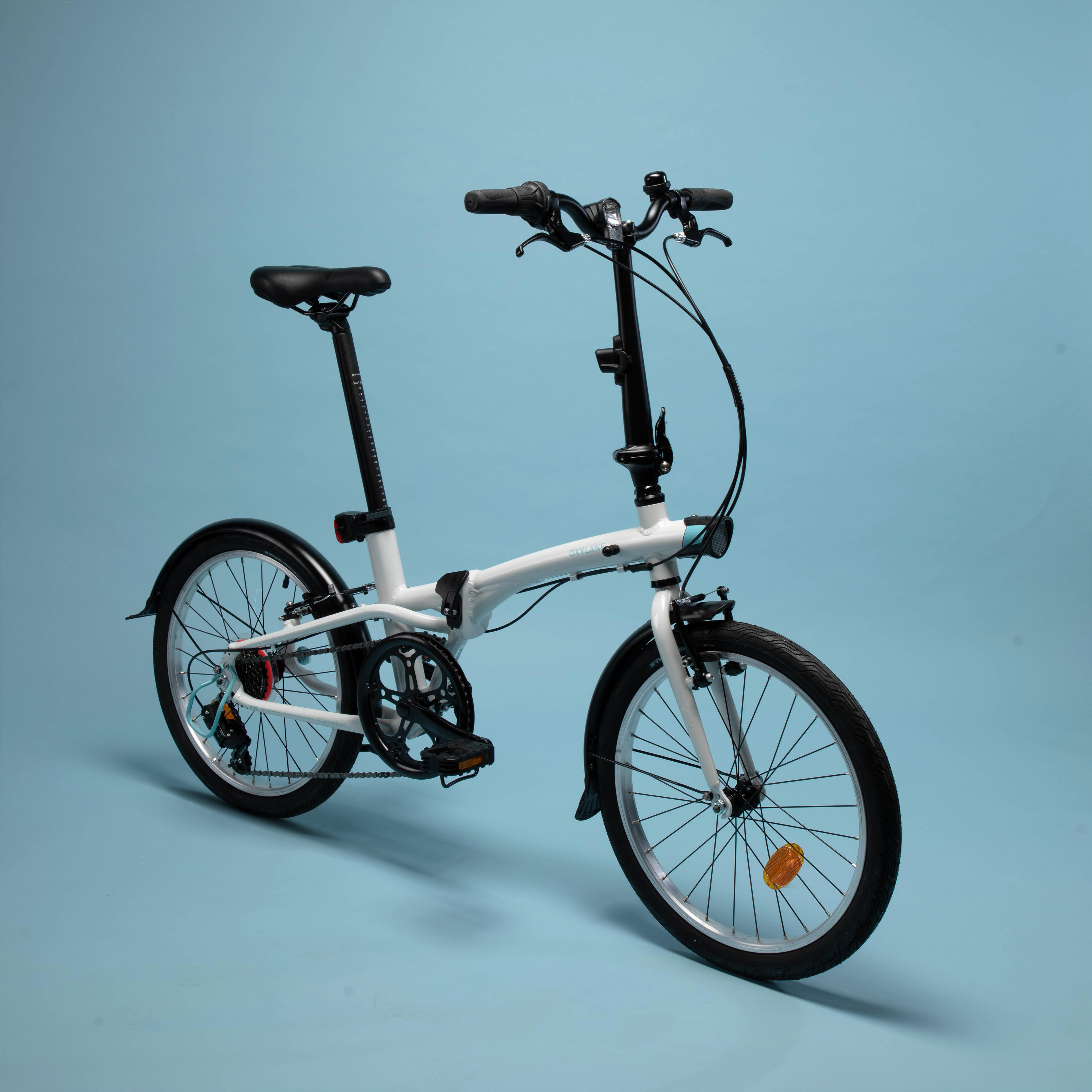 Bici pieghevole TILT 500 azzurra BTWIN | DECATHLON