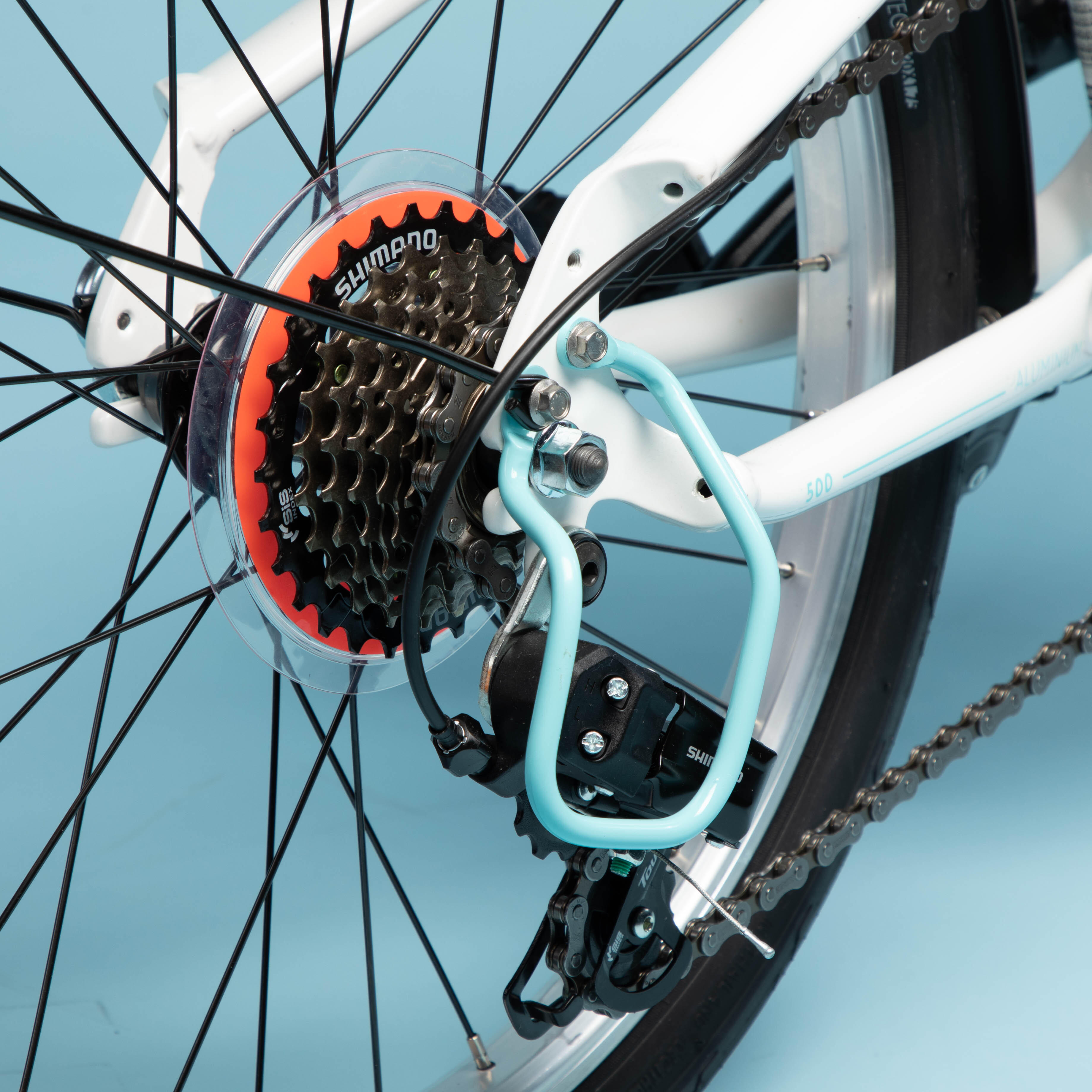 Bici pieghevole TILT 500 azzurra BTWIN | DECATHLON