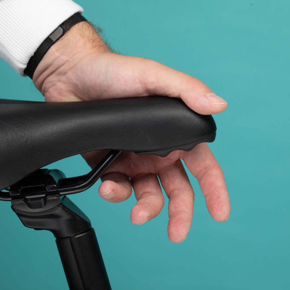 Ergonomiczne siodło Btwin do roweru składanego Tilt