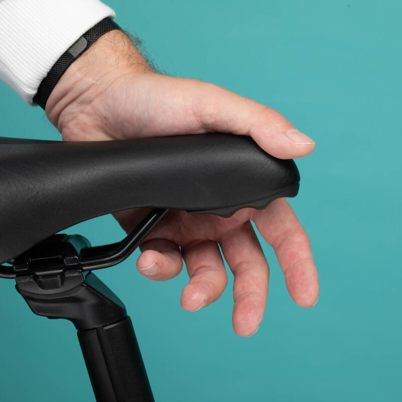 Ergonomiczne siodło Btwin do roweru składanego Tilt