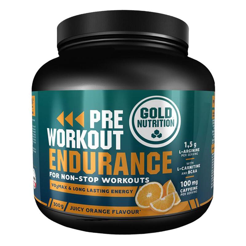 Gold Nutrition Pre-Workout Endurance Laranja