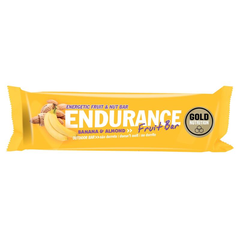 Gold Nutrition Endurace Fruit Bar - Amêndoa & Banana 40g
