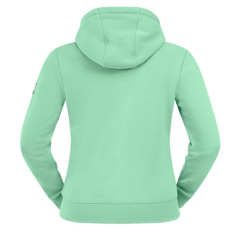 Hoody-Jacke, Sweatjacke Damen pastellgrün