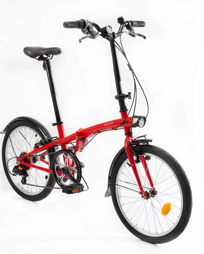 Rotes Klapprad