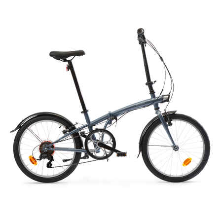 20 Inch FOLDING BIKE Btwin 120 - GREY