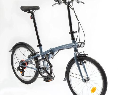Bicicletă pliabilă tilt-120-gri