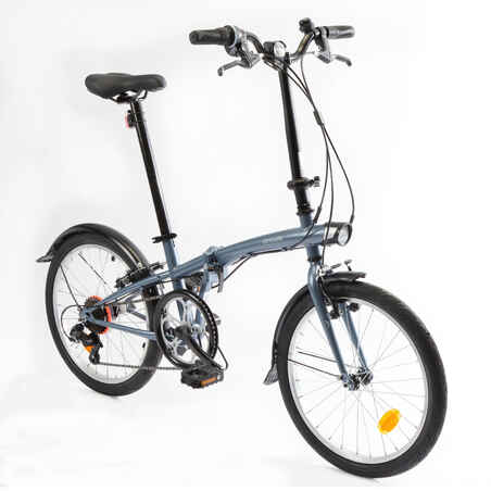 Tilt 120 folding bike - grey