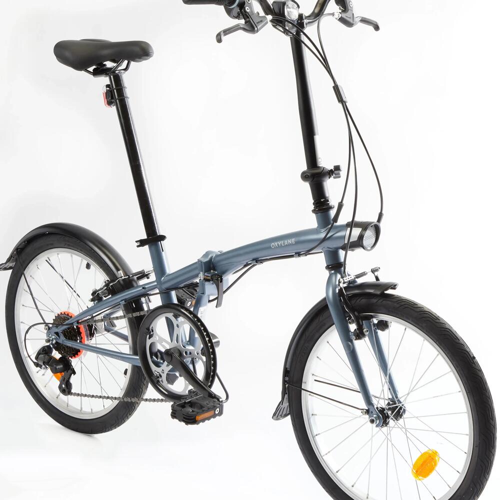 Bicicletă pliabilă tilt-120-gri