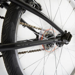 Bici pieghevole OXYLANE 100 nera OXYLANE | DECATHLON