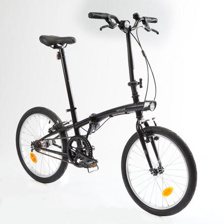 Складаний велосипед Tilt 100 - Чорний