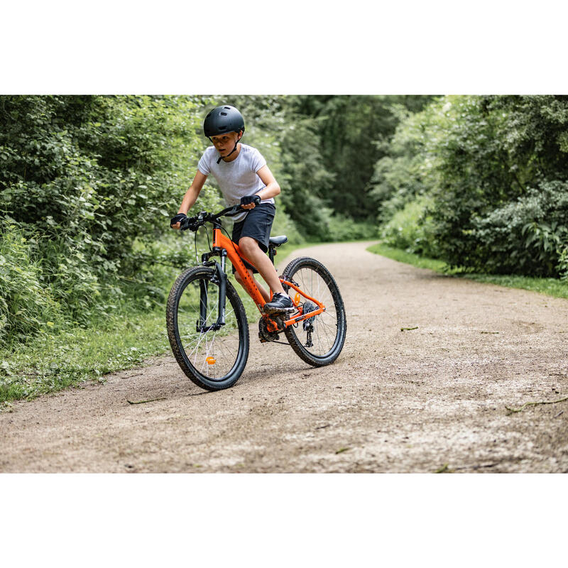 BICICLETA BTT DE CRIANÇA ROCKRIDER ST 500 26" 9-12 anos LARANJA