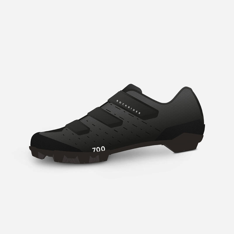 Fahrradschuhe MTB Race 700 schwarz