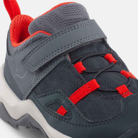 Zapatillas de montaña y trekking Niños 24 a 34 Quechua Crossrock velcro