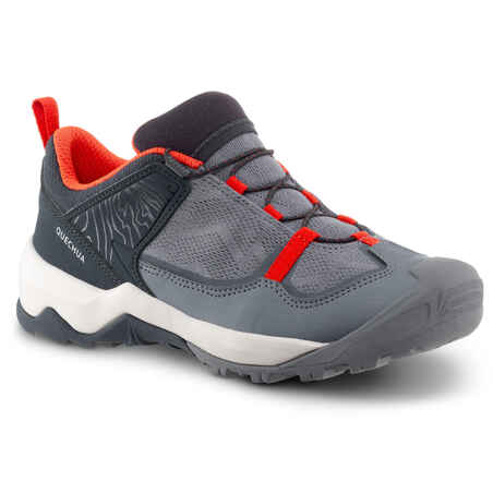 Zapatillas de montaña y trekking  Niños 35 a 38 Quechua Crossrock lazada rápida