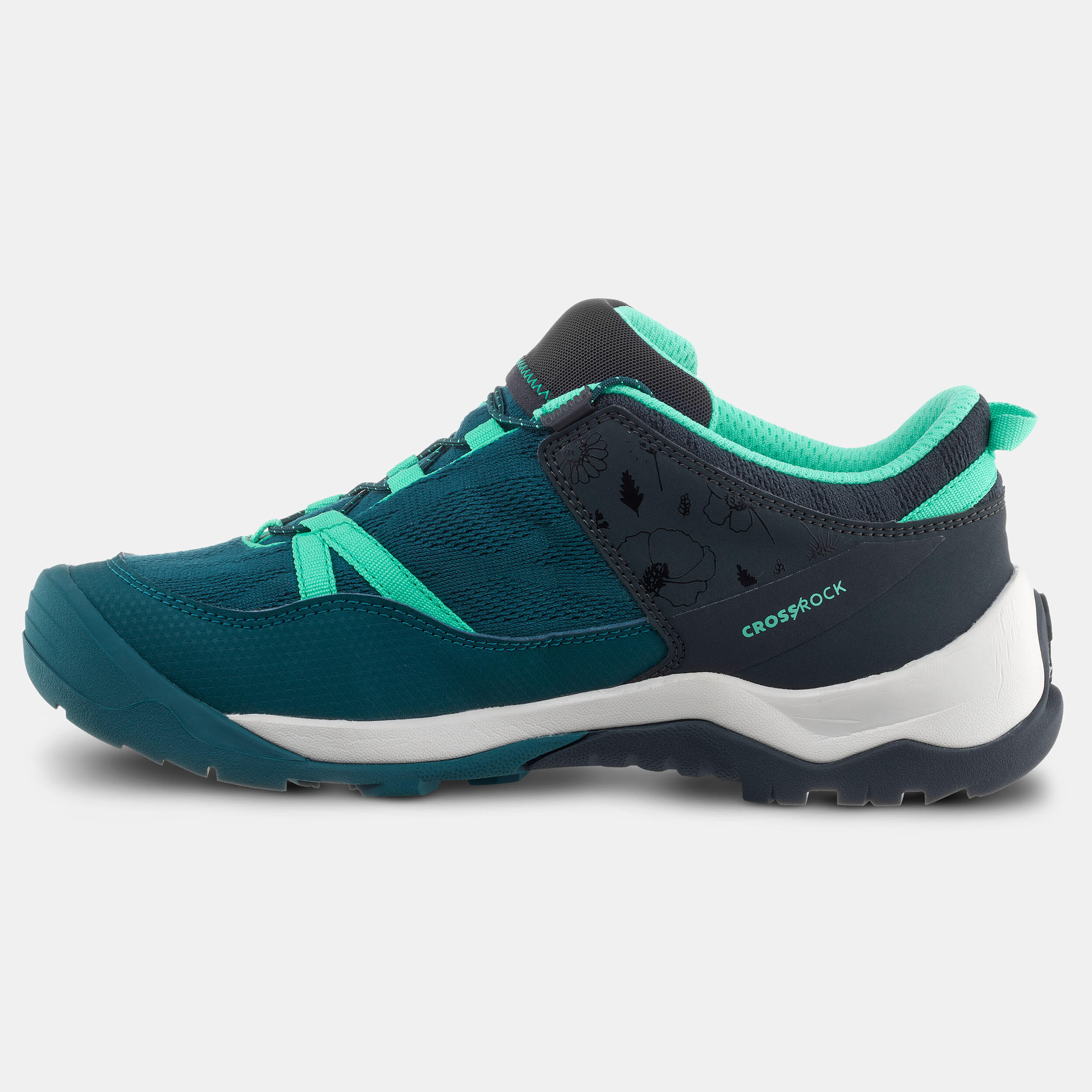 Chaussures de randonn e enfant la age rapide Crossrock turquoise