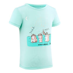 Decathlon T-shirt MODA BAMBINI Camicie & T-shirt Sportivo Blu 4A sconto 89% 