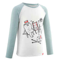 Kids’ ANTI-UV Long-Sleeved T-Shirt - MH150 KID - Aged 2-6