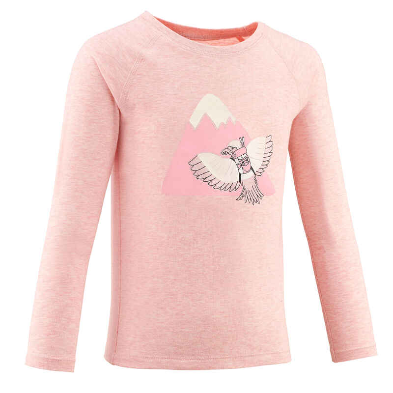 Kids’ ANTI-UV long-sleeved t-shirt - MH150 KID - 2-6 YEARS OLD