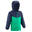 Giacca montagna bambino MH100 ZIP impermeabile