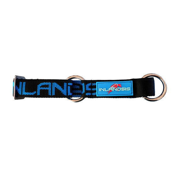 Collier pour chien Névé noir/bleu