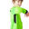 Camiseta de portero de fútbol Niños Kipsta F100 verde