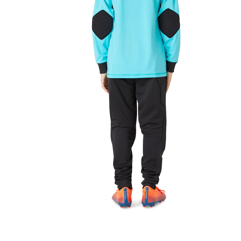 Pantalon portar Fotbal F100 Negru Copii 