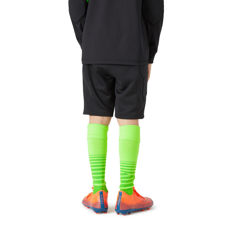 Keepershort voetbal kinderen F100 zwart