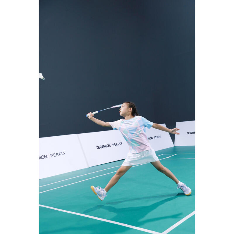 Dětská badmintonová sukně 560 bílá
