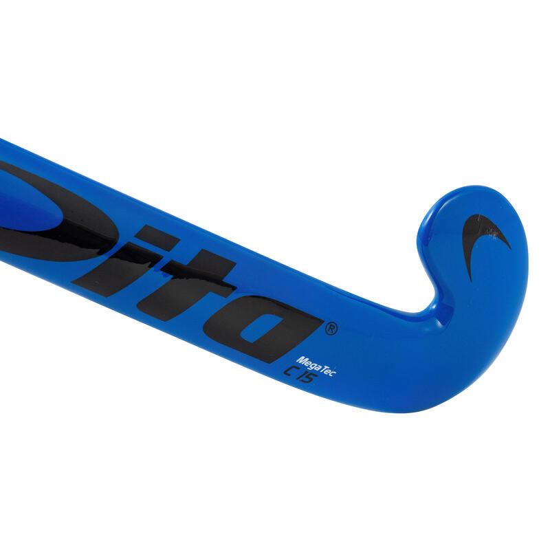 Stick Hockey Sala madera Megatec niños azul negro