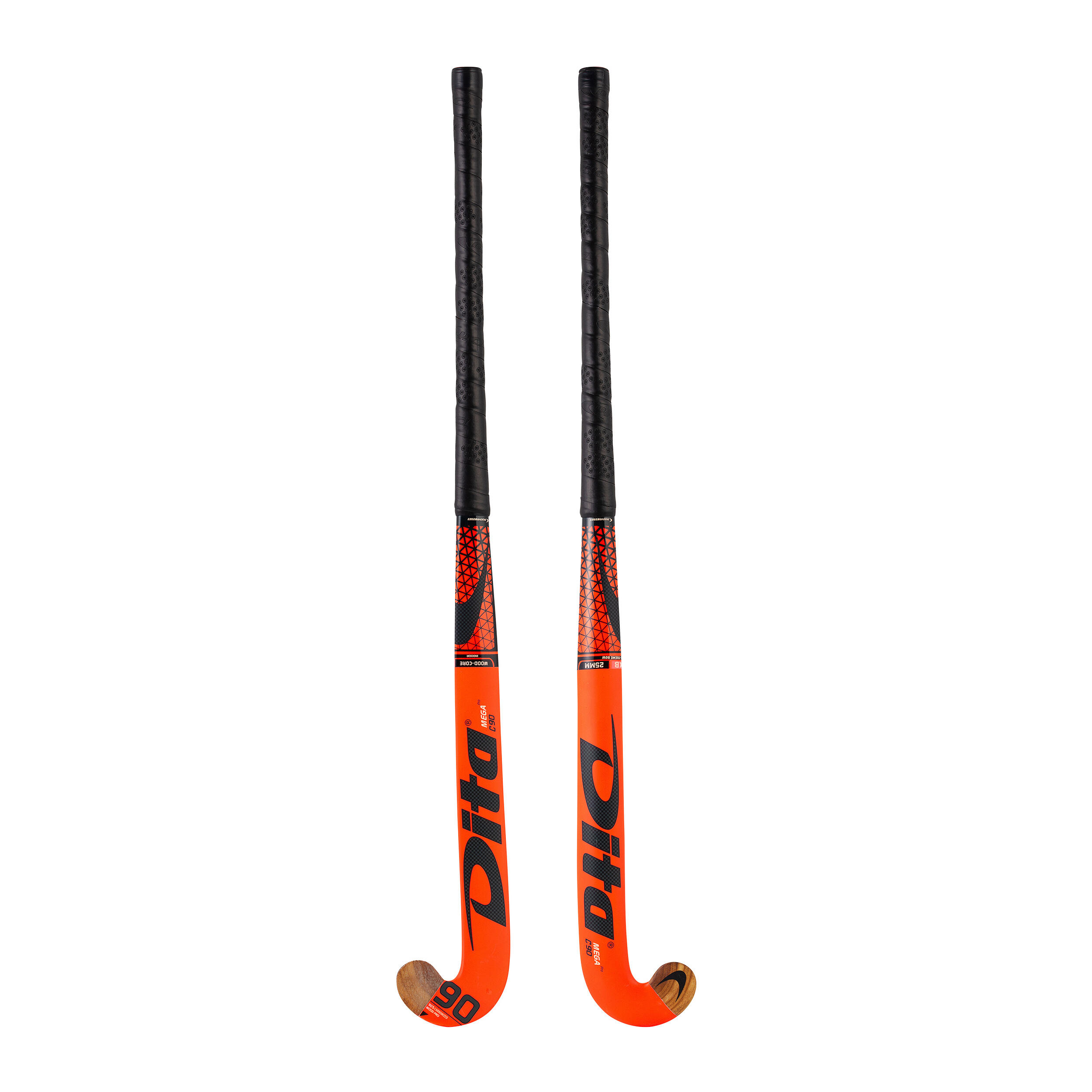 Advanced Adult Indoor Hockey Stick XLB wood/90% carbon MegaproC90 4/7