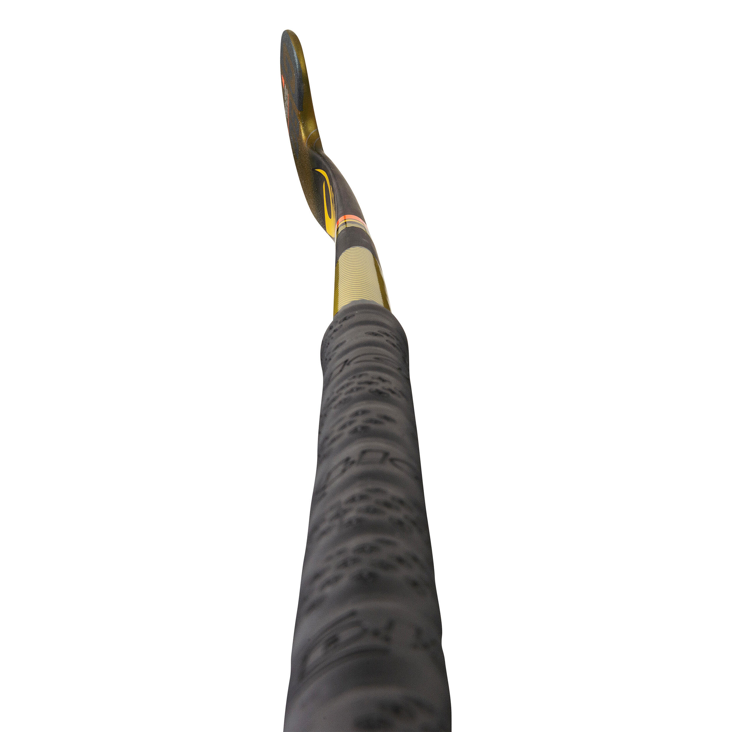Adult Advanced 90% Carbon X-Low Bow Indoor Hockey Stick CarboTec - Black/Orange 8/8