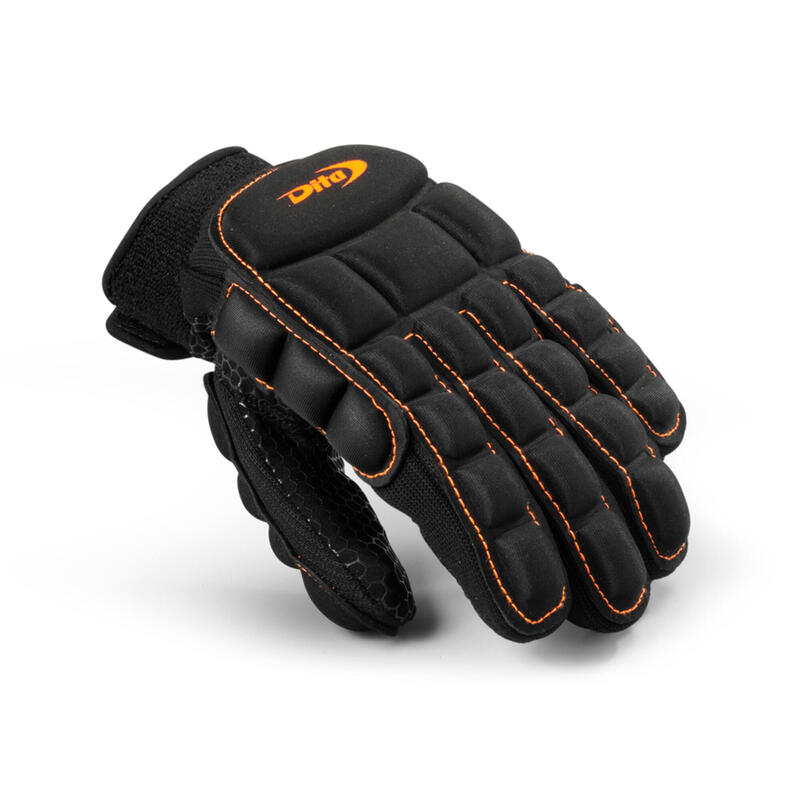 Handschoen voor junioren en volwassenen Dita Xtrem pro Indoor links zwart