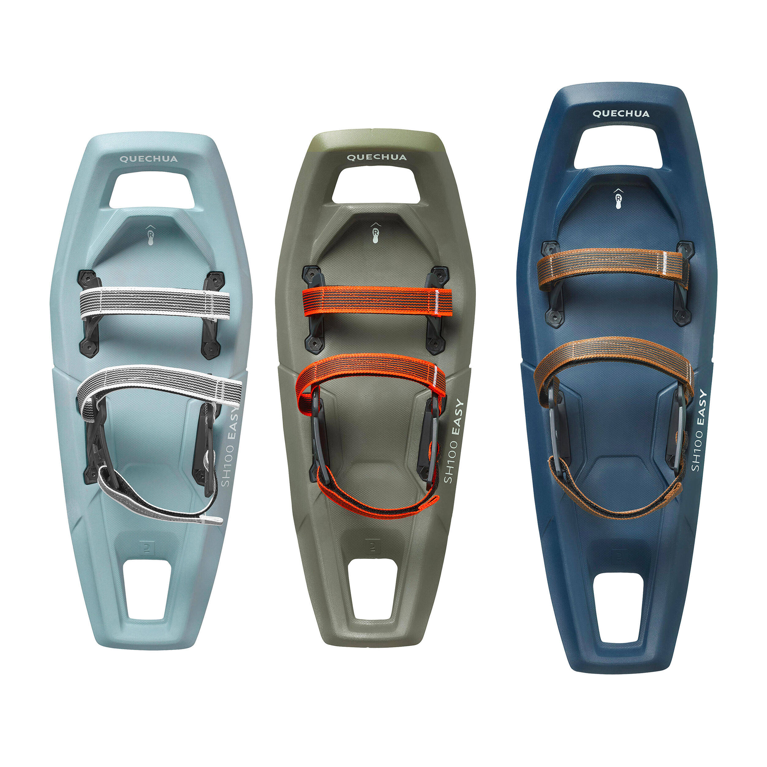 Large Deck Snowshoes - Quechua EASY SH100 MOUNTAIN - L -  3
